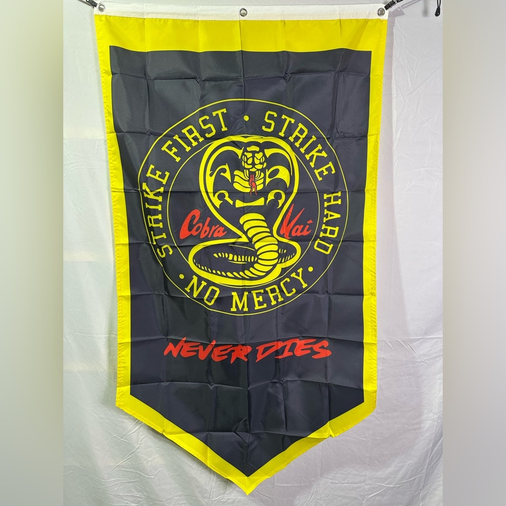 Cobra Kai Banner Flag 50”x30”